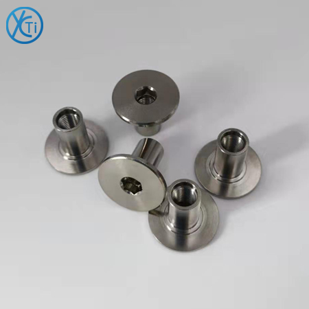 Titanium Flat Head Nut Hex Socket Nut