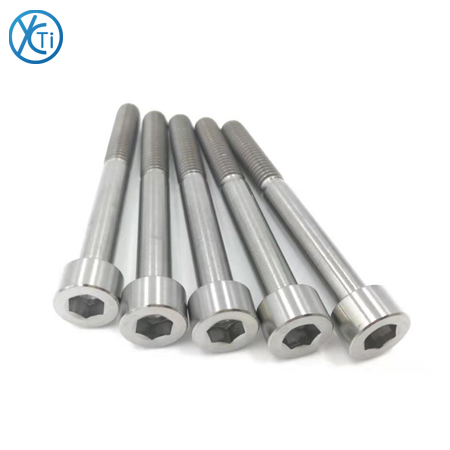 Hexagon socket head titanium bolt