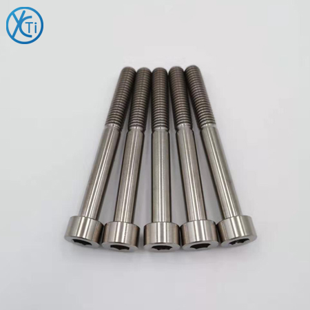 Hexagon socket head titanium bolt